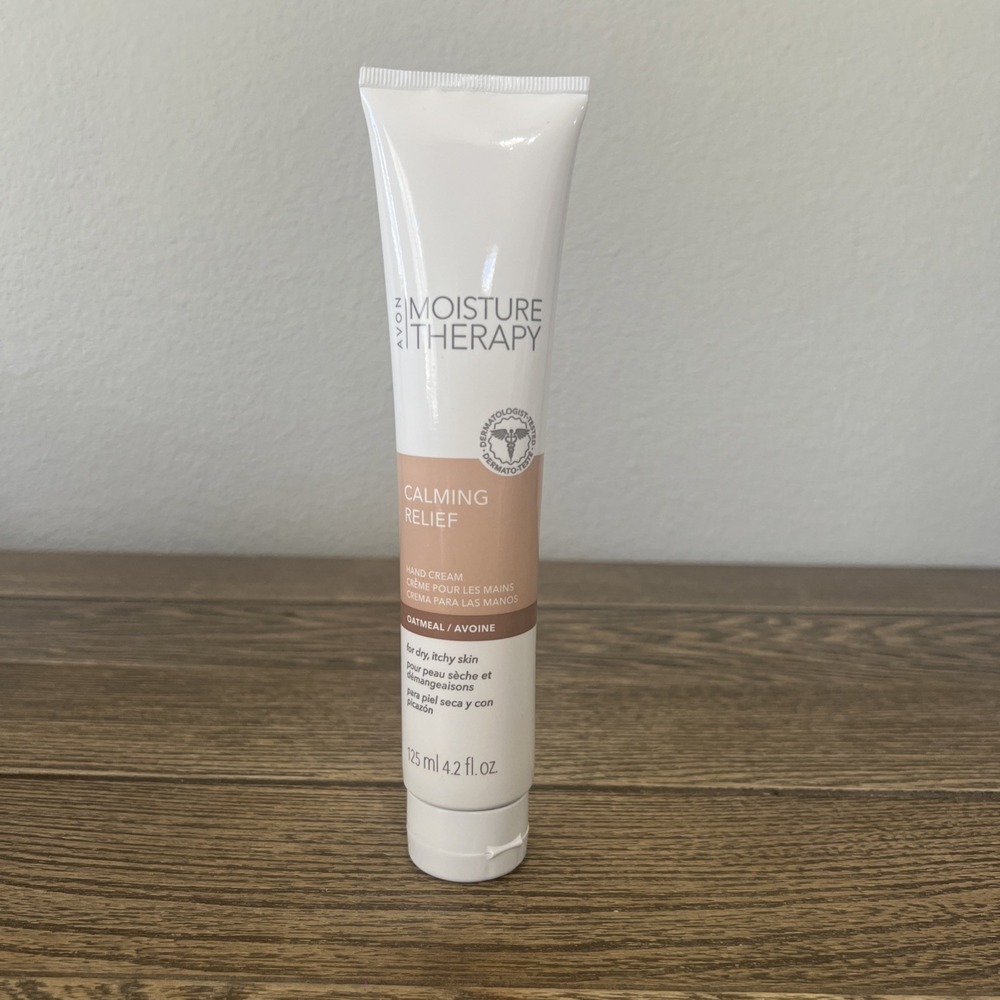 Avon Moisture Therapy Calming Relief Hand‎ Cream 4.2 OZ